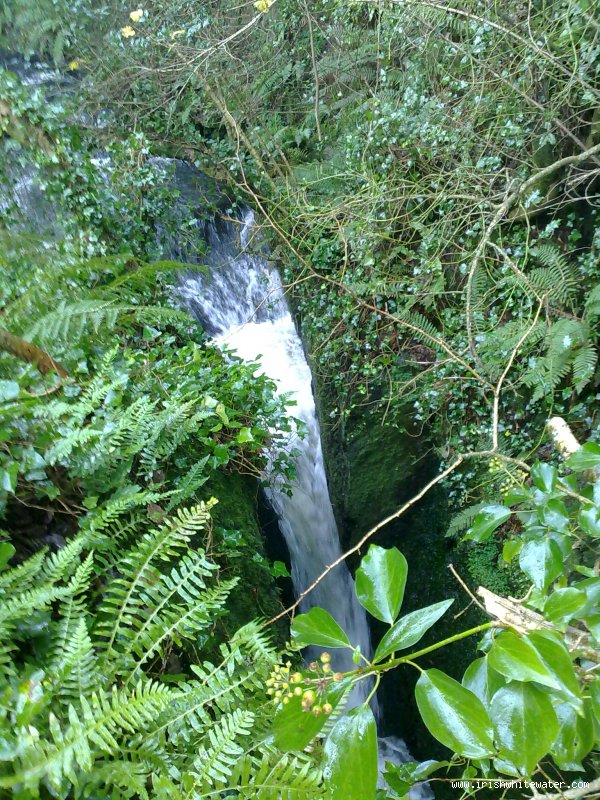  Mullaghnagowan River - Second Very narrow Slide/drop from above