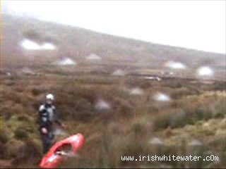  Mahon River - Walk from path through heather and bog to river upper section