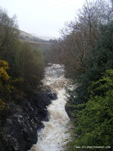  Flesk River - Pol Gorm in high water. The flesk is  at its best at this level, but watch out for the first gorge