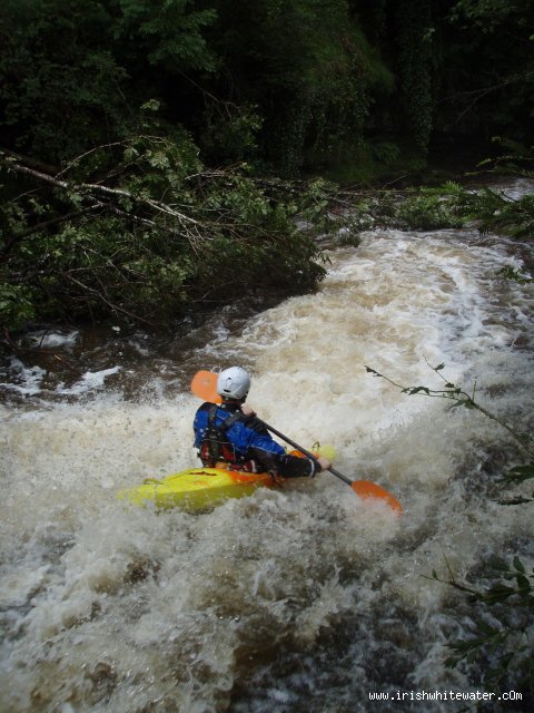  Ballintrillick River - Slide below the dam