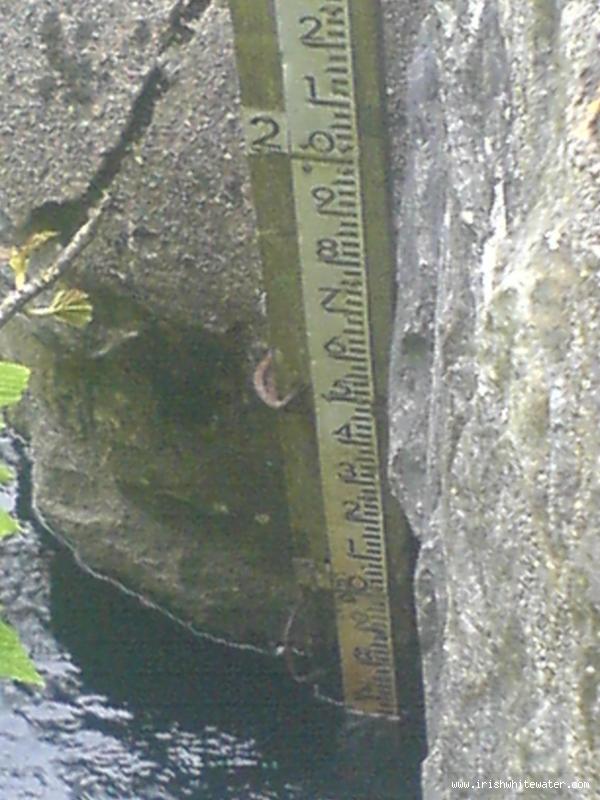  Boluisce River - Boluisce gauge. Down stream of the bridge in Spiddal village. 