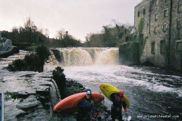  Colooney Falls River - Falls in the housing estate