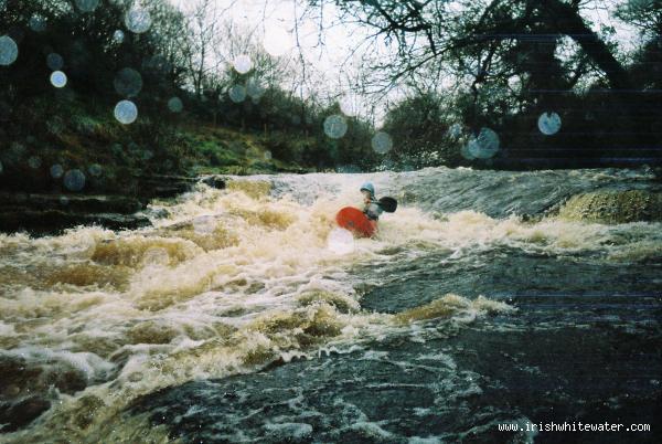  Easkey (Easky) River - Susie. Double Drop.  Level 1 metre