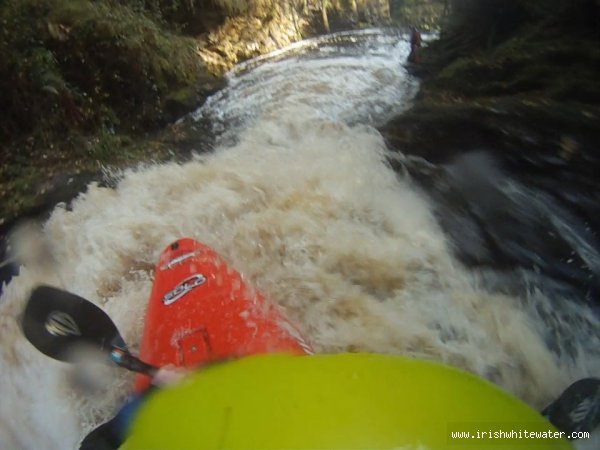  Deele Drumkeen River - Half way down the main slide.