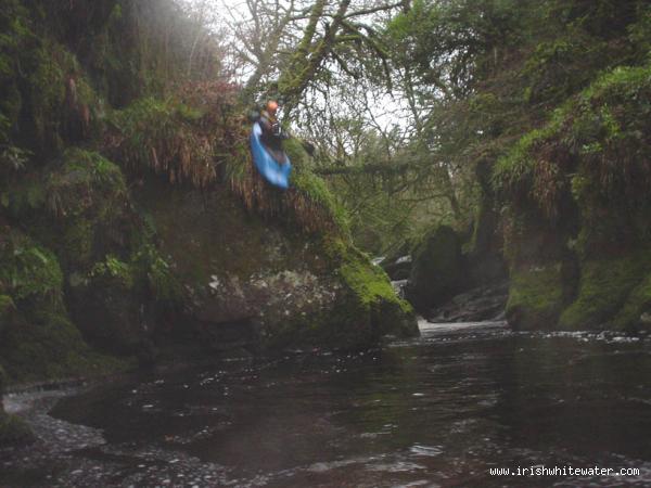  Owennashad River - a shot back up at the techical section from below the launching point