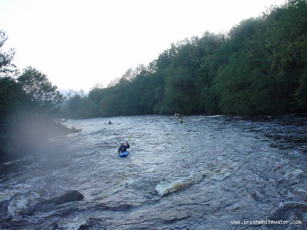  Barrow River - tony walsh downstream of the v wier at clashganny medium-high water