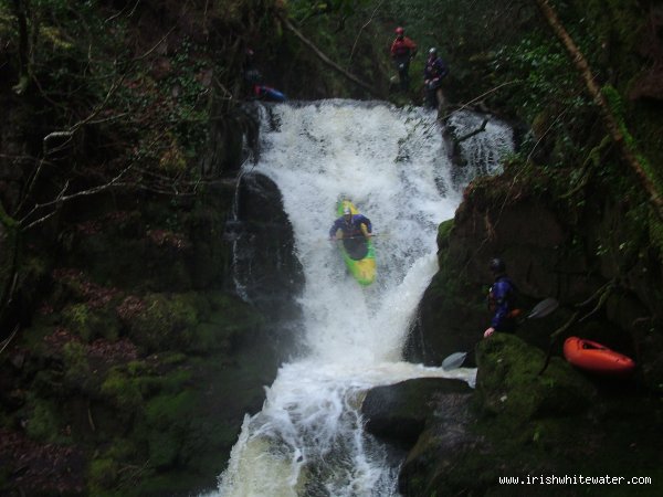  O'Sullivans Cascades River - 1st drop on the double drop