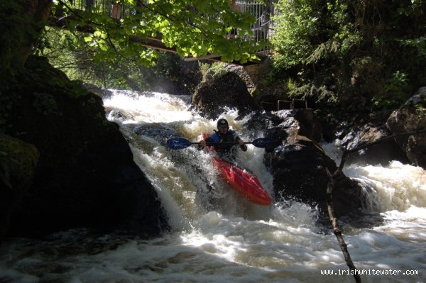  Owenriff River - Oughterard Waterfall