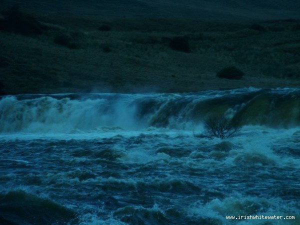  Erriff River - Main drop.Low flow