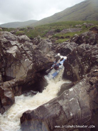  Glenacally River - Running the teacups.Low water