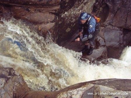  Glenacally River - So close yet so far. It took us over 30 minutes to free it!