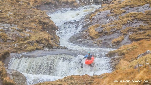  Seanafaurrachain River - David Higgins on another section of perfect slides