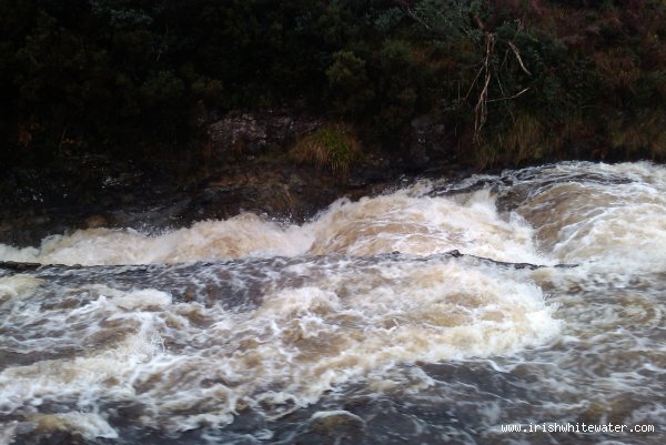  Lowerymore River - Top section steps on river right - High water