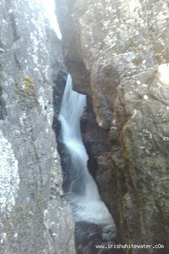  Upper Owenglin River - The crack of doom, Trojan Falls - No water.