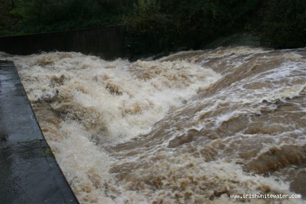  Upper Flesk/Clydagh River - Underneath new Poul Gorm bridge on the Clydagh 23oct08