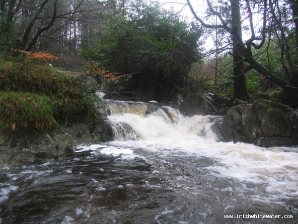  Mahon River - second part of double drop comes immediately after first