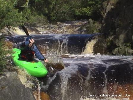  Mayo Clydagh River - The line is generally centre until the 2nd hole then work left