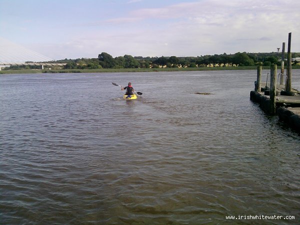  Suir River - me heading in