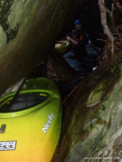  Coomeelan Stream River - Crawling through the syphon