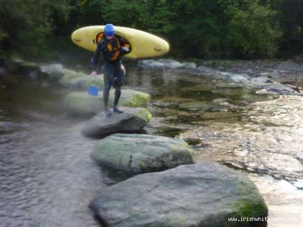  Coomeelan Stream River - Take out at the ford or paddle on to the Sheen.