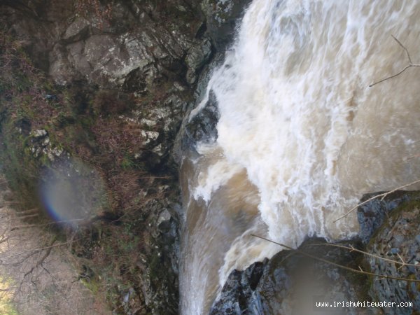  Dargle River - First drop in main falls