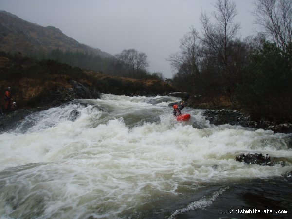  Gearhameen River - Killian Kelly - Left line on main falls