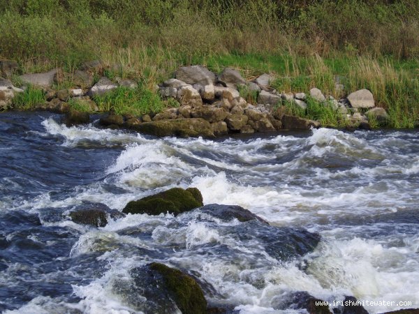  Suck River - Close up of small wave on final drop. 