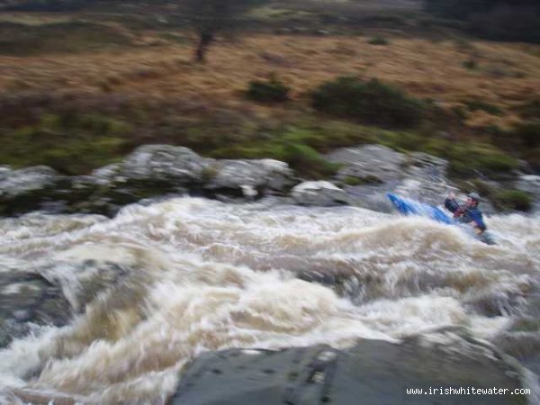  Upper Flesk/Clydagh River - Chute on Upper Section