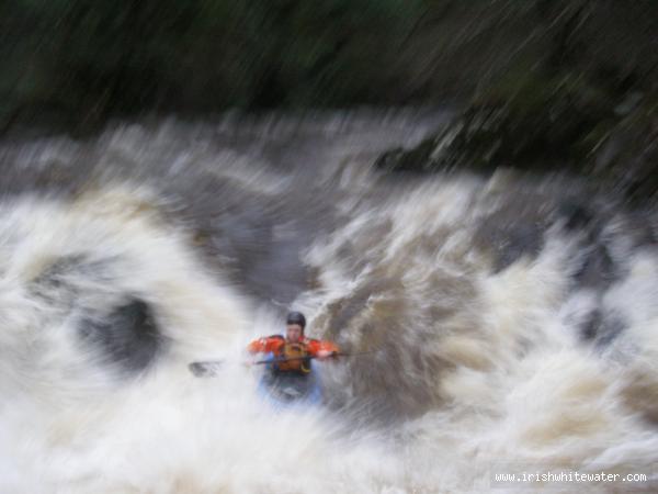  Roughty River - Paul Lydon Frozen in action!! Last drop before bridge