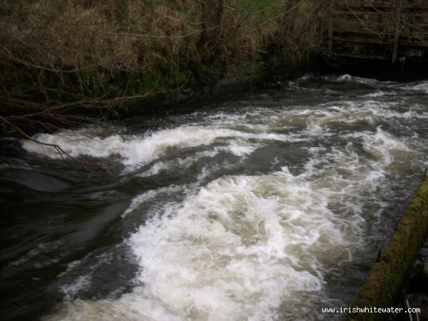  Six Mile Water River - Rapid with the slight bend