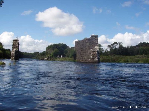  Caragh, Lower River - Bridge Piers near Get Out