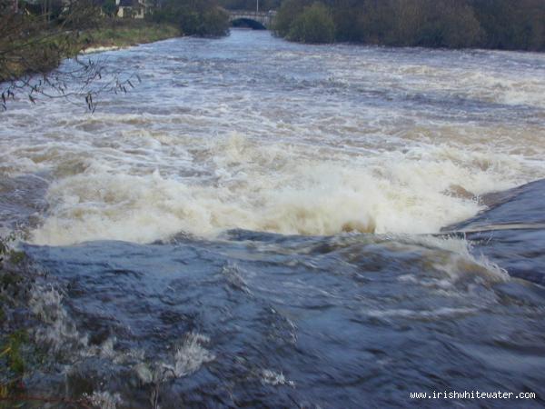  Lee River - River left of sluice at high water