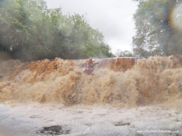  Roogagh River - The largest drop on the Roogagh is 4m high and the pool is only deep immediately below the drop.