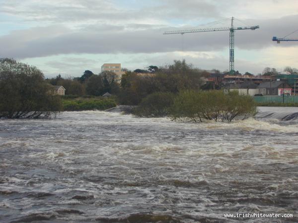  Lee River - Sluice downstream high tide and water