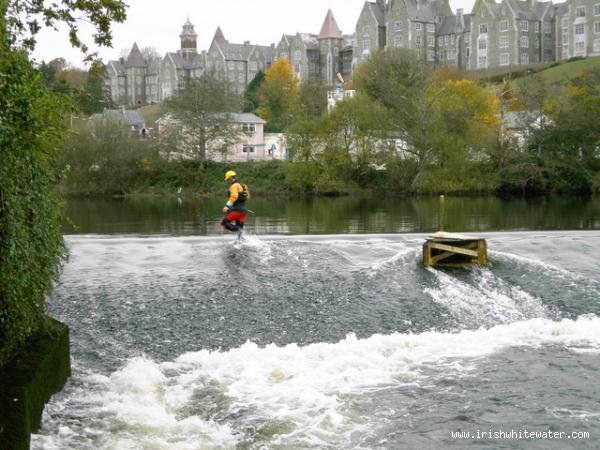  Lee River - Weir lowish water