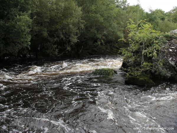  Upper Bandon River - Entrance in to big drop.