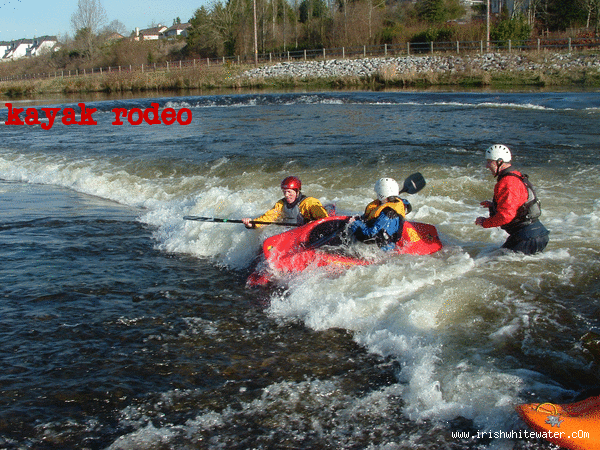  Nore River - Kilkenny weir/ Greens bridge  lowish water