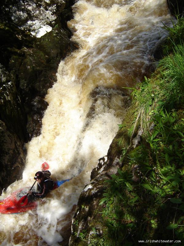  Flesk River - Owenf, bottom of gorge.