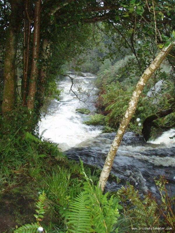  Ilen River - cascade from above