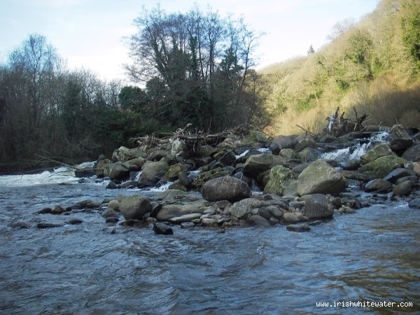  Aughrim River - Portage at the man made weir