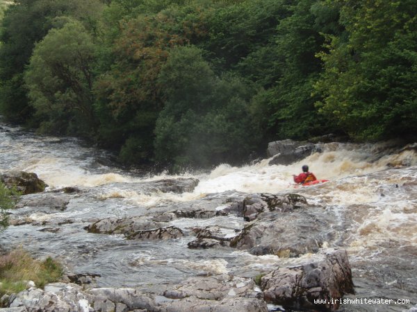  Upper Flesk/Clydagh River - dave g on slide