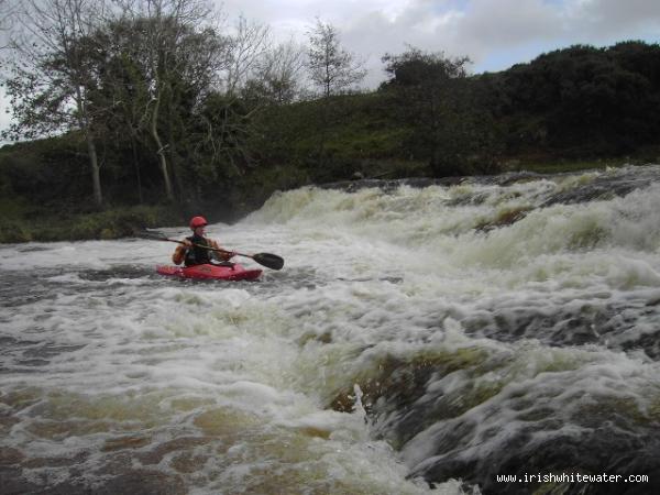  Bunduff River - Petey Hanley having a float about