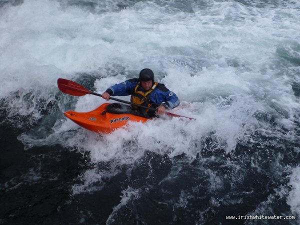  Lough Hyne Tidal Rapids River - grumpy face