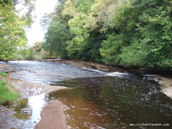  Termon River - The slide at the waterfoot in very low water