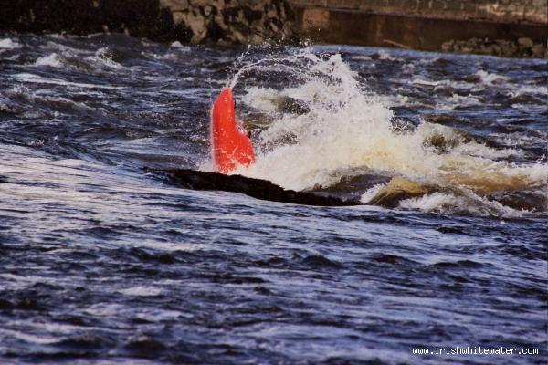  Lower Corrib River - Alan Moore aka Moogie, top hole Rapids, mid loop