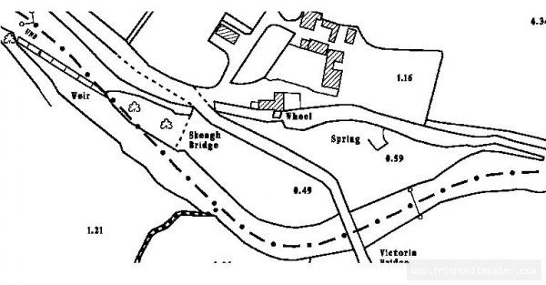  Liffey River - Map of Morristown Lattin