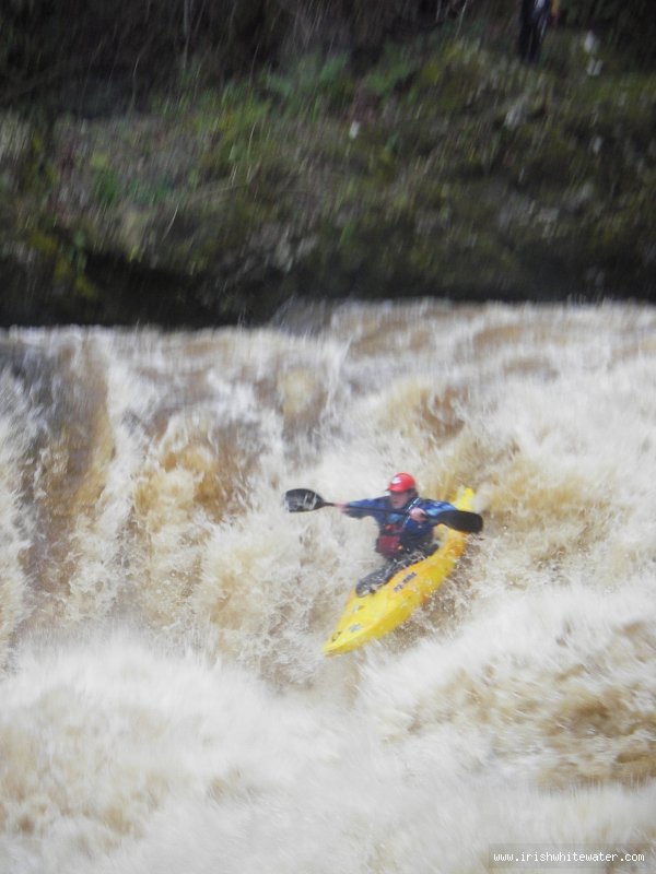  Dargle River - pete barron drops main falls