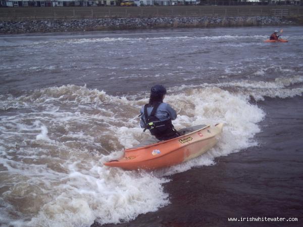  Nore River - Killkenny up river of the town two waves each side