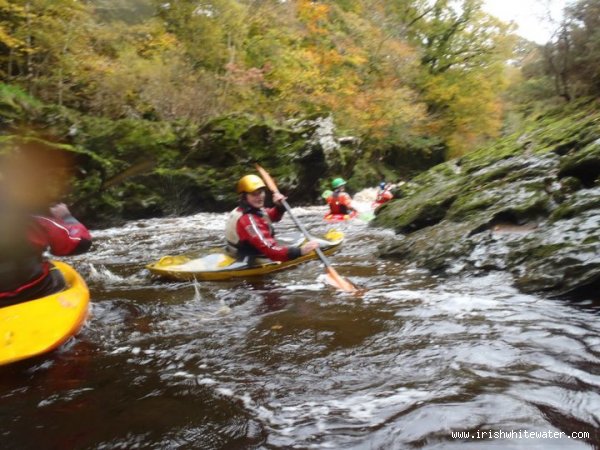  River Roe River - bottom pool after dog leap rapid (low water)