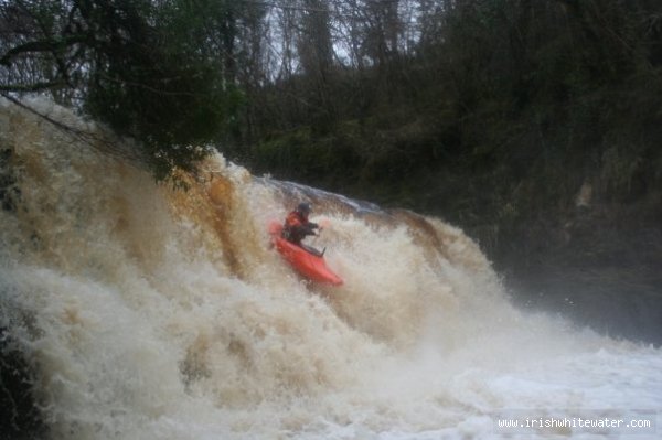  Roogagh River - Conor Daly on second drop just right of center